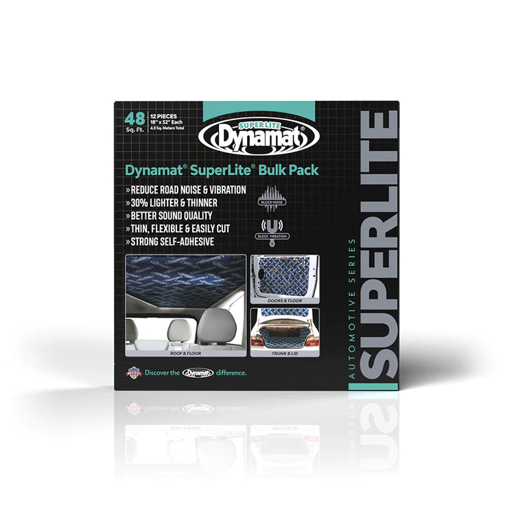 Dynamat SuperLite Light-Weight Sound Deadening Bulk Pack – Dynamat New ...
